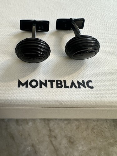 Gemelli Montblanc Urban Speed neri 50G prezzo consigliato £ 300 - Foto 2 di 9