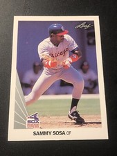 1990 Leaf Sammy Sosa #220 Rookie RC