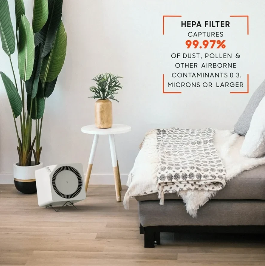 Sharper Image WHITE PURIFY 5 TRUE HEPA Air Purifier 99.97% 4 Speed 🔥FREE SHIP - Image 4 of 4