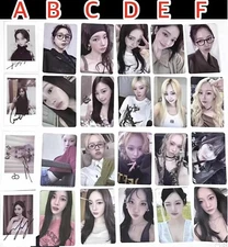 AESPA WHIPLASH ALBUM KMS POB PHOTOCARD Karina Giselle Winter NingNing