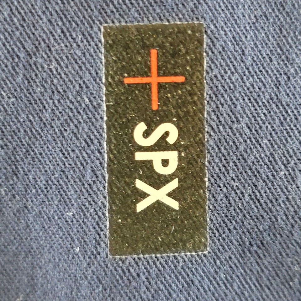 Grey's Anatomy Shirt Womens XL Blue Scrub Top Spandex V Neck Pockets