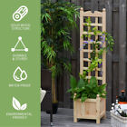 Wooden Flower Shelf Garden Planter Stand Rustic Home Decor Indoor Outdoor
