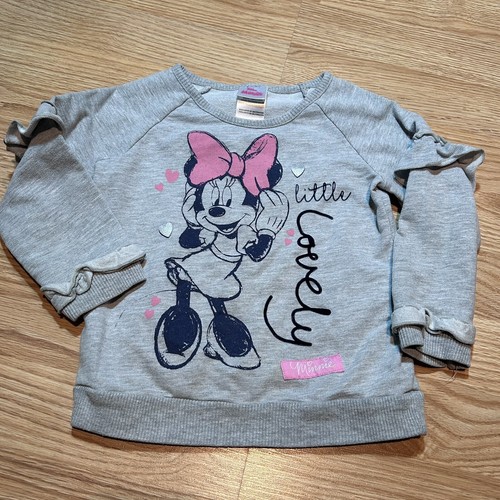 Disney Minnie Mouse grey sweatshirt 4T