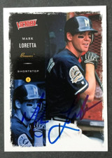 2000 Upper Deck ( VICTORY ) SIGNED: Mark Loretta, BREWERS #67