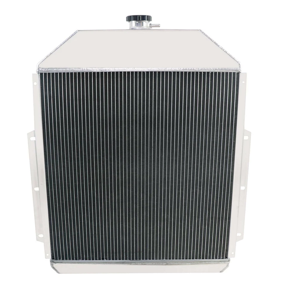 3-Row Aluminum Radiator Fit 1942-1952 Ford F1 F2 F3 Pickup Truck Ford V8 -HOT! — 第 3/4 张图片