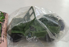 Vintage Green Plastic Army Jeep- Just Shy Of 3 1960s New Old Stock Hong Kong Vintage Green Plastic Army Jeep- Just Shy Of 3 1960s New Old Stock Hong Kong