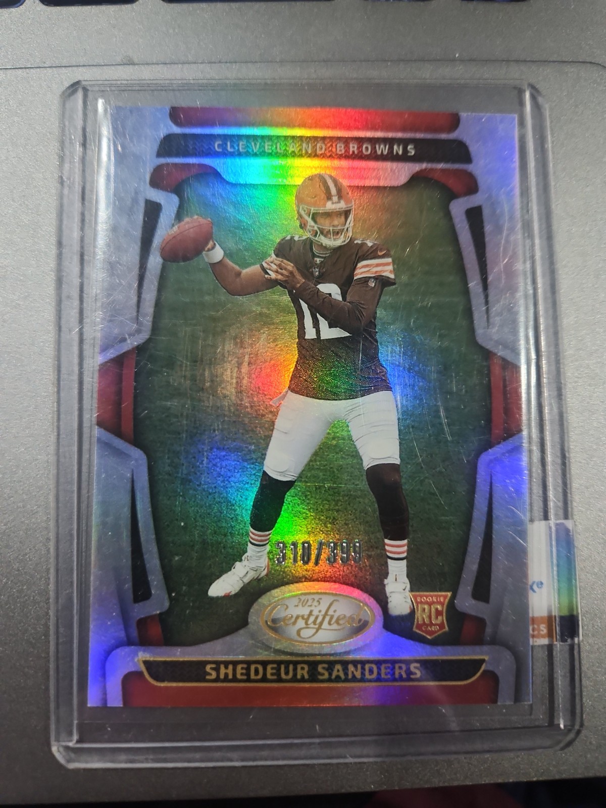 2025 Panini Certified #101 Shedeur Sanders (Browns) RC 310/399!