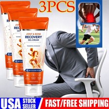 3X Joint Massage Cream, Fast Absorbing with Turmeric  Glucosamine for Knees US