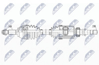 NTY Antriebswelle NPW-NS-092 FüR Nissan Juke F15 DIG Nismo