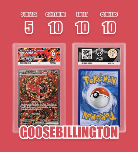 ACE 6 Oricorio EX | Mega Charizard X UPC | MEP 024 | Black Star Promo | POP 47