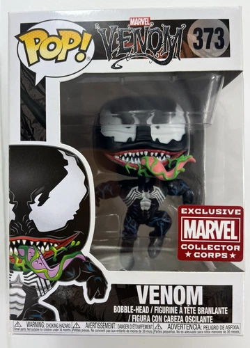 Funko Pop! Marvel Venom #373 Marvel Collector Corps Exclusive - Damaged Box