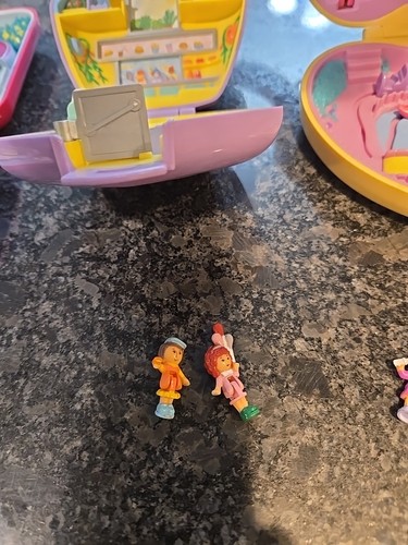 3 juegos vintage de Bluebird POLLY POCKET con figuras - Imagen 9 de 11