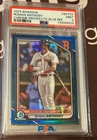 2024 Bowman Chrome Prospects Roman Anthony #BP-22 Blue Ref /150 PSA 9