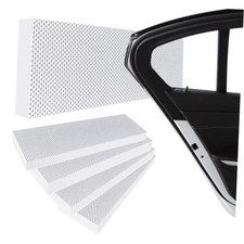 Garage Wall Protector for Car Door, Thick Self Adhesive 11.9"x3.8"x0.8 White