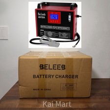 Beleeb 48V 50A Adjustable Battery Charger 240V AC Hardwired Forklift Golf Cart
