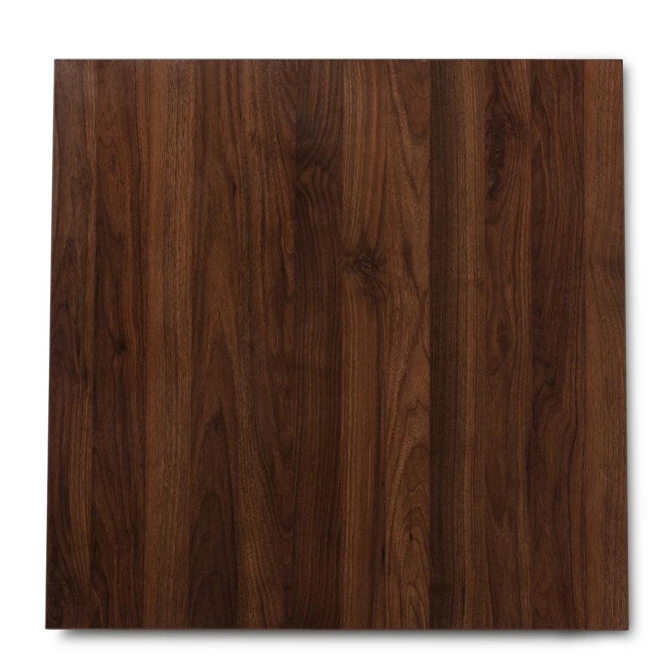 Baxton Studio Lovy Moderno y Contemporáneo Tela Beige Tapizada Nogal Oscuro- Foto 3 de 4