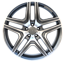 Set 4 22x10 Gunmetal Machined Face Wheels Rims For Mercedes Benz Gl450 Gl550 Set 4 22x10 Gunmetal Machined Face Wheels Rims For Mercedes Benz Gl450 Gl550