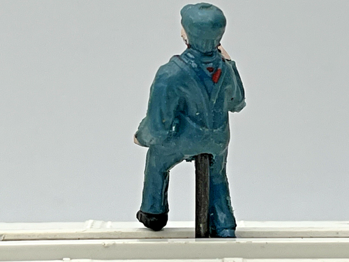 Gilbert American Flyer S Gauge 25049 Rio Grande Cookie Box Walking Brakeman - Picture 8 of 15
