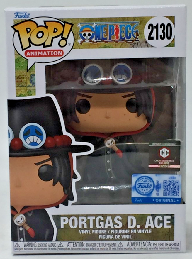 Funko Pop! One Piece Portgas D Ace #2130 Chalice CC EX Funko SE W