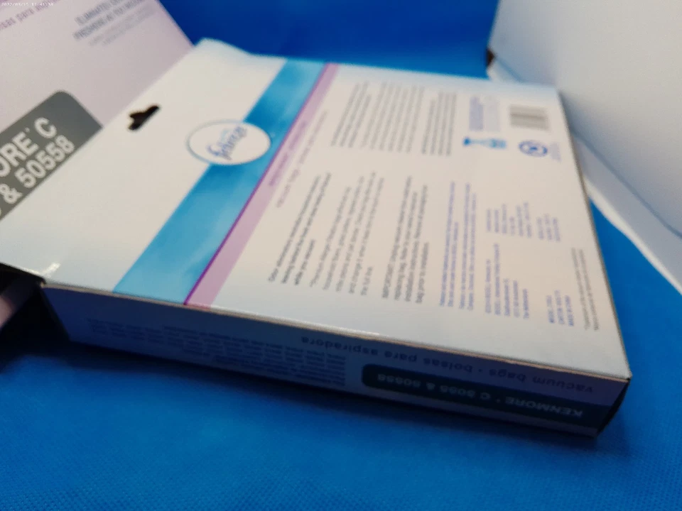 Febreze vacuum bags Kenmore 5055 &50558 canister fit lot 5 NOS - Image 3 of 4