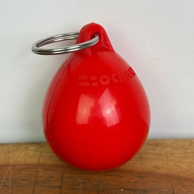 OCEAN FENDERS Ocean Fender Schlüsselanhänger Boot Boje schwimmend rot Schlüsselring praktisch