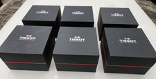 6X 100% GENUINE ORIGINAL TISSOT WATCH BOX  USED MINOR IMPERFECTIONS NO PILLOW