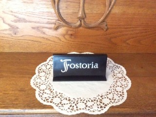 Fostoria Glass Company Plastic Store Display Sign