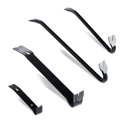 Brecheisen Brechstange Hebelstange Biegeeisen Abziehwerkzeug Kuhfuß 4-tlg. Set