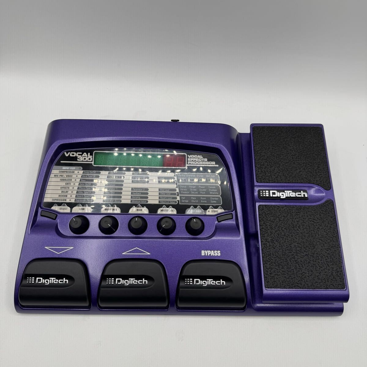 DigiTech VOCAL 300 Vocal Effects Pedal Multi-Effects Processor