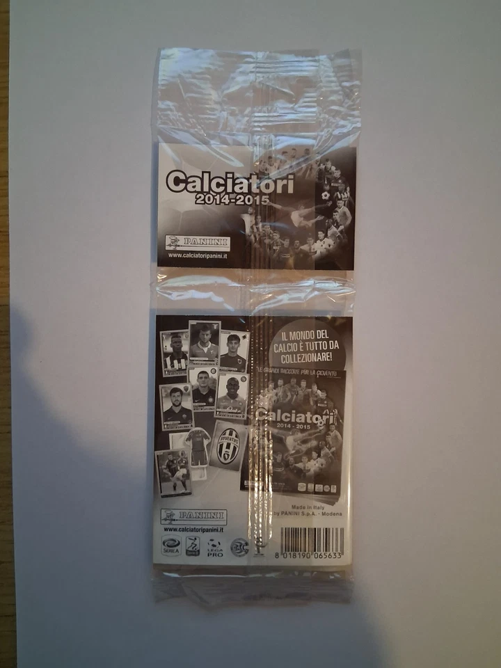 Blister Bustine Calciatori 2014-15 - Blister di 5 Bustine Argentante - Nuovo - Immagine 2 di 2