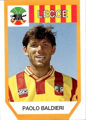 1993/94 Euroflash Football Flash Figure # 158 Paolo Baldieri Lecce