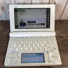 Casio EX-word XD-B9800 Electronic Dictionary White Used