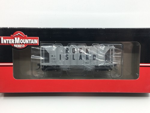 Ho Intermountain Rock Island 1958 pies cúbicos 2 bahías tolva cubierta RI #11581 | Zustand: Used