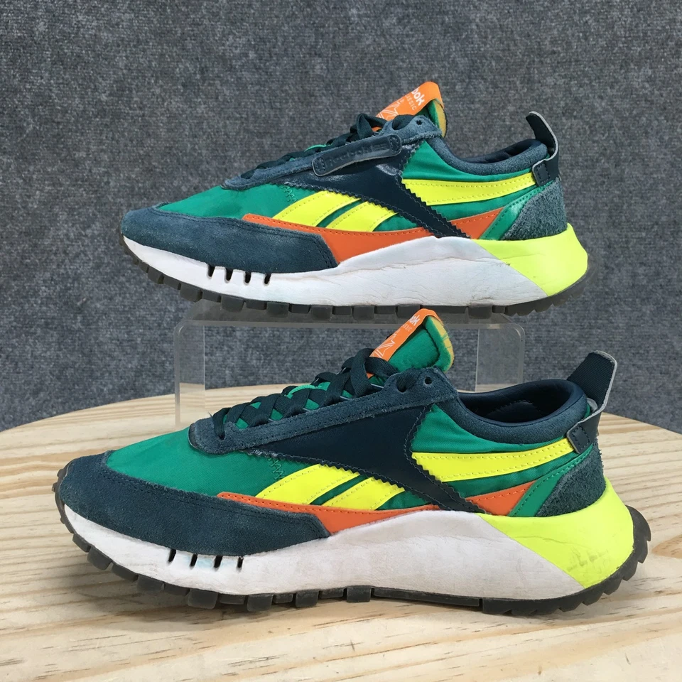 Zapatillas deportivas Reebok para hombre 5,5 clásicas Legacy multicolor con cordones bajas Foto 2 de 4