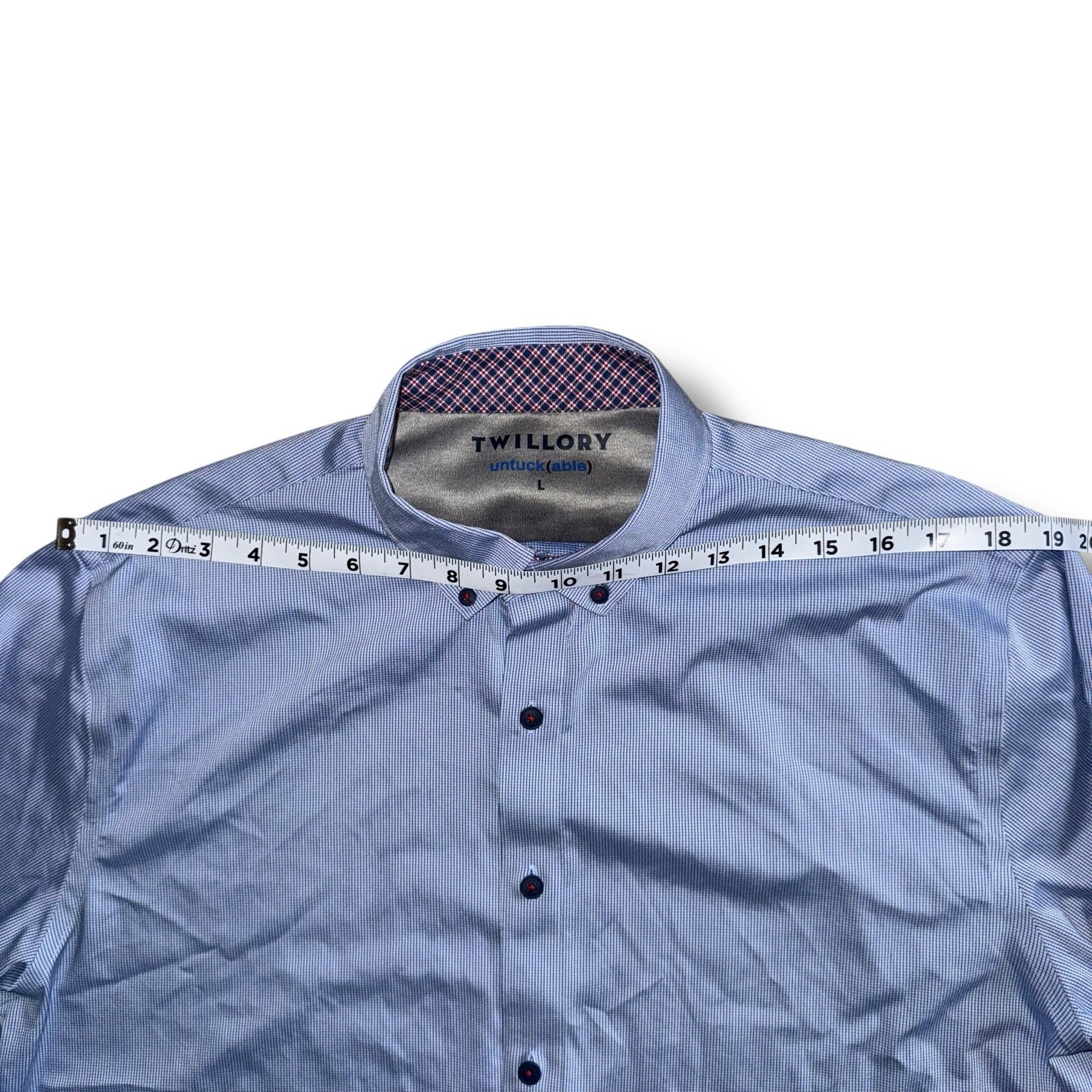 Twillory Untuckable Performance Button Down Shirt… - image 8