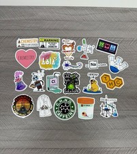 Chemistry/science Sticker Lot