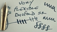 Parker Duofold Sr Fountain Pen 14K Nib ~ Super Flexible ~ Rare ~ Price Drop