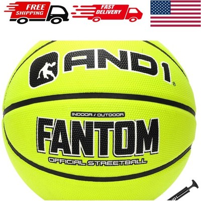 29.5 Inch Fantom Rubber Basketball - Perfect for Longevity and Performance