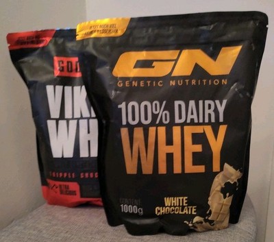 Gods Rage und GN WHEY PROTEIN 2er Pack 1kg NEU OVP