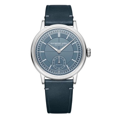 Raymond Weil Millesime Blau Herren Armbanduhr 2930-STC-50011