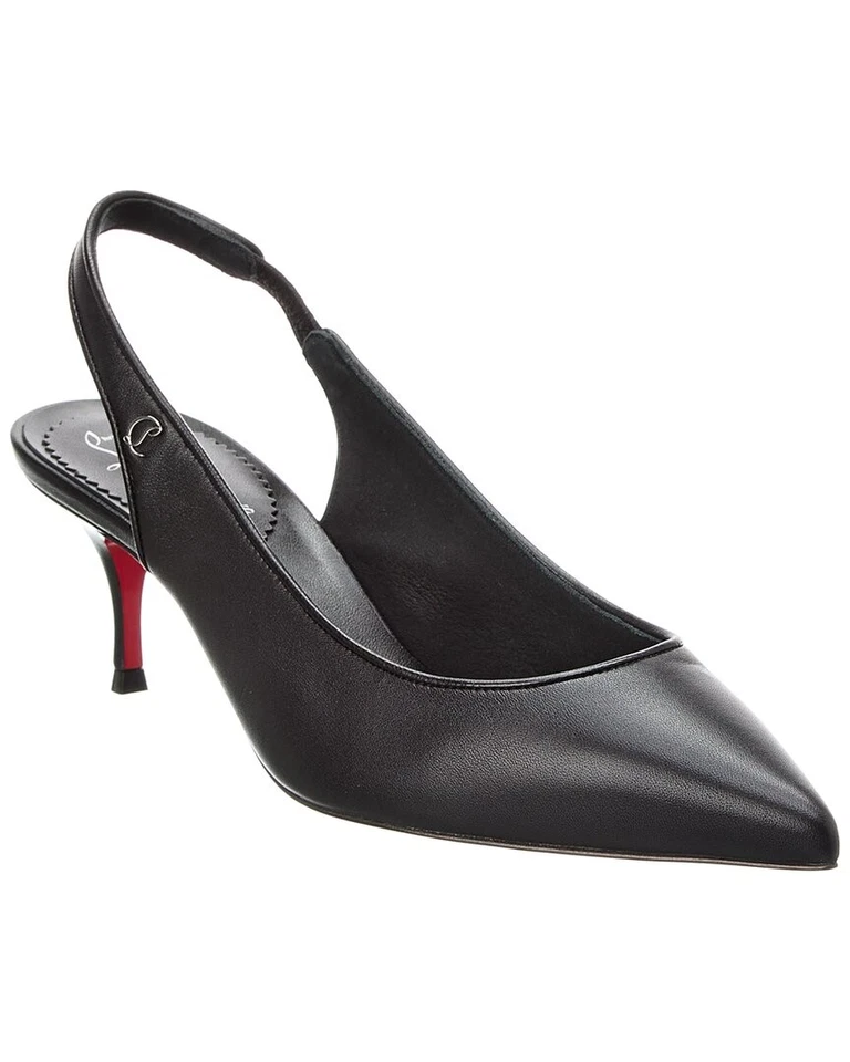 Zapatos de salón Christian Louboutin Sporty Kate 55 de cuero con tirantes para mujer