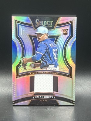 2025 Select Selective Swatches Kumar Rocker RC #SS-KR Jersey Relic Mem Patch