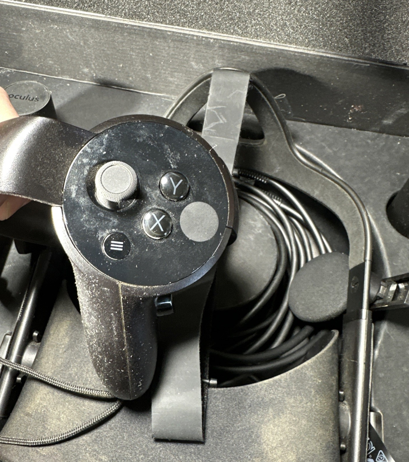 Oculus Rift Virtual Reality Headset Controllers & Sensors Untested ...