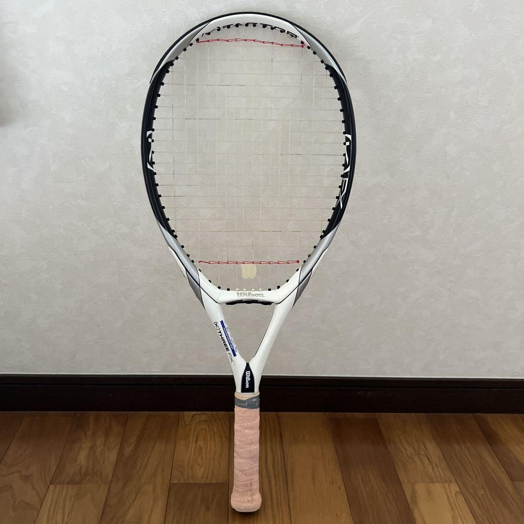 ラケット wilson - Wilson three fx Wilson K THREE FX 魔法のラケット デカラケ G1 袋付き - メルカリ