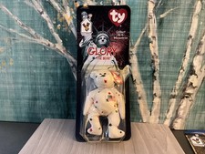 Ty Beanie Baby Glory The Bear DOB July 4 1997 Rare Error Tag Mint Condition