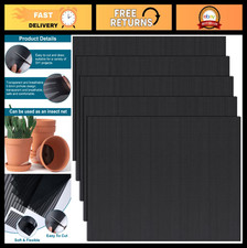 5 Sheets 0.5mm PVC Eye Mesh for Fursuit Masks, Waterproof Canvas for Cosplay Pro