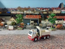 kirmes oder schausteller herpa mercedes lkw mit kran