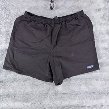 Patagonia Swim Shorts Trunks Mesh Lined Black Mens Medium