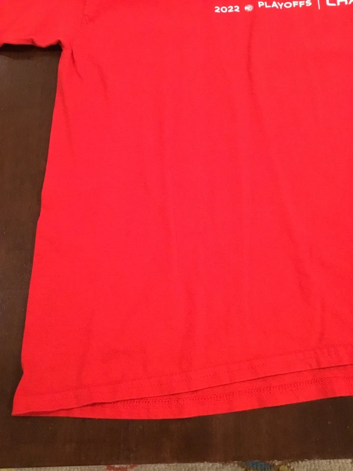 2022 PLAYOFFS STADIUM GIVEAWAY‼️ATLANTA HAWKS‼️BELIEVE‼️2XL‼️T SHIRT CHASE - Image 3 of 4