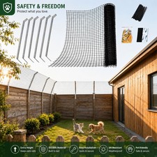 Garden Fence Fence Extension For Anti-Climbing Protection Cat Stop Cat Fence Kit